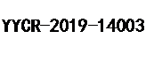 ı: YYCR-2019-14003
