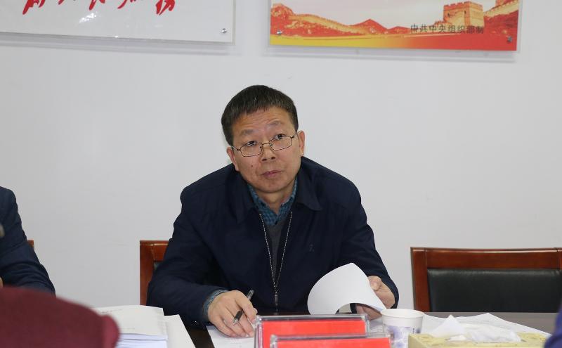 胡安邦副市长到市规划局听取工作汇报